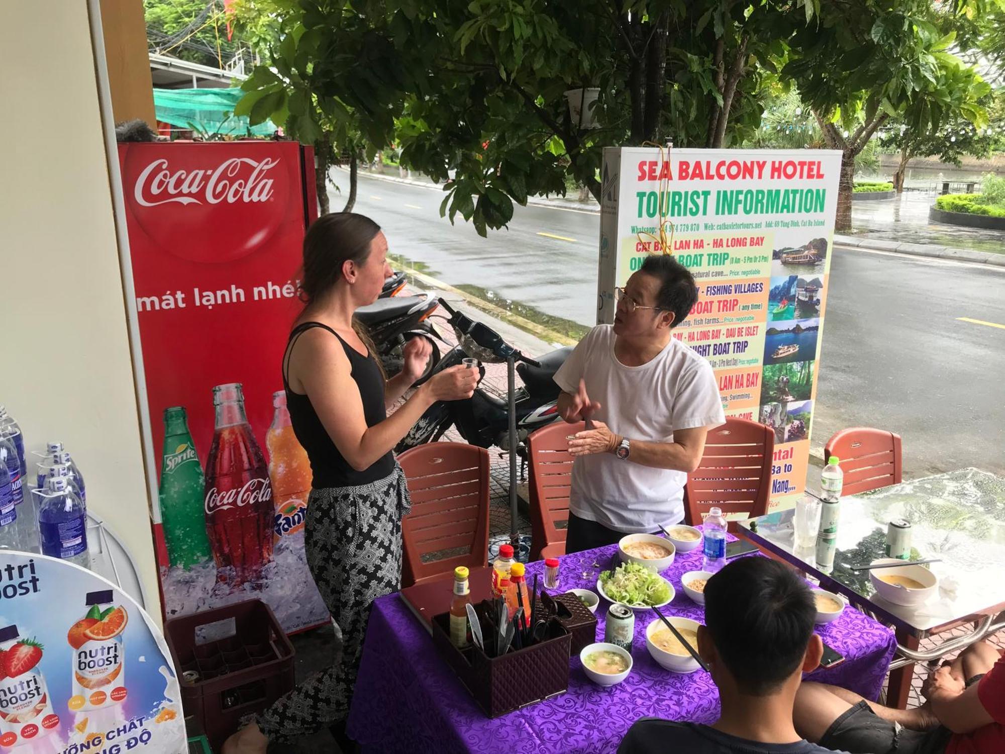 Sea Balcony Hotel Dong Khe Sau 外观 照片