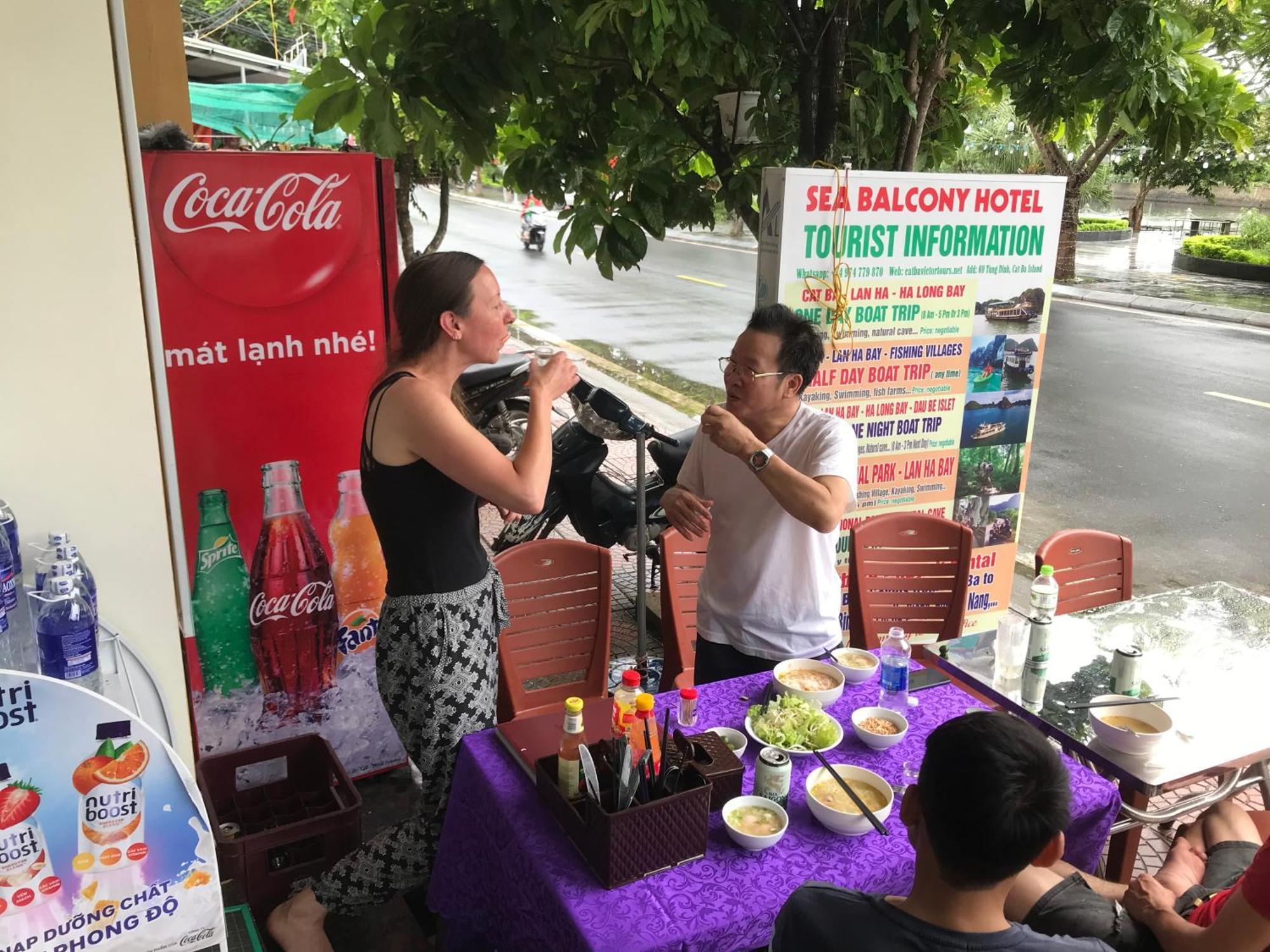 Sea Balcony Hotel Dong Khe Sau 外观 照片