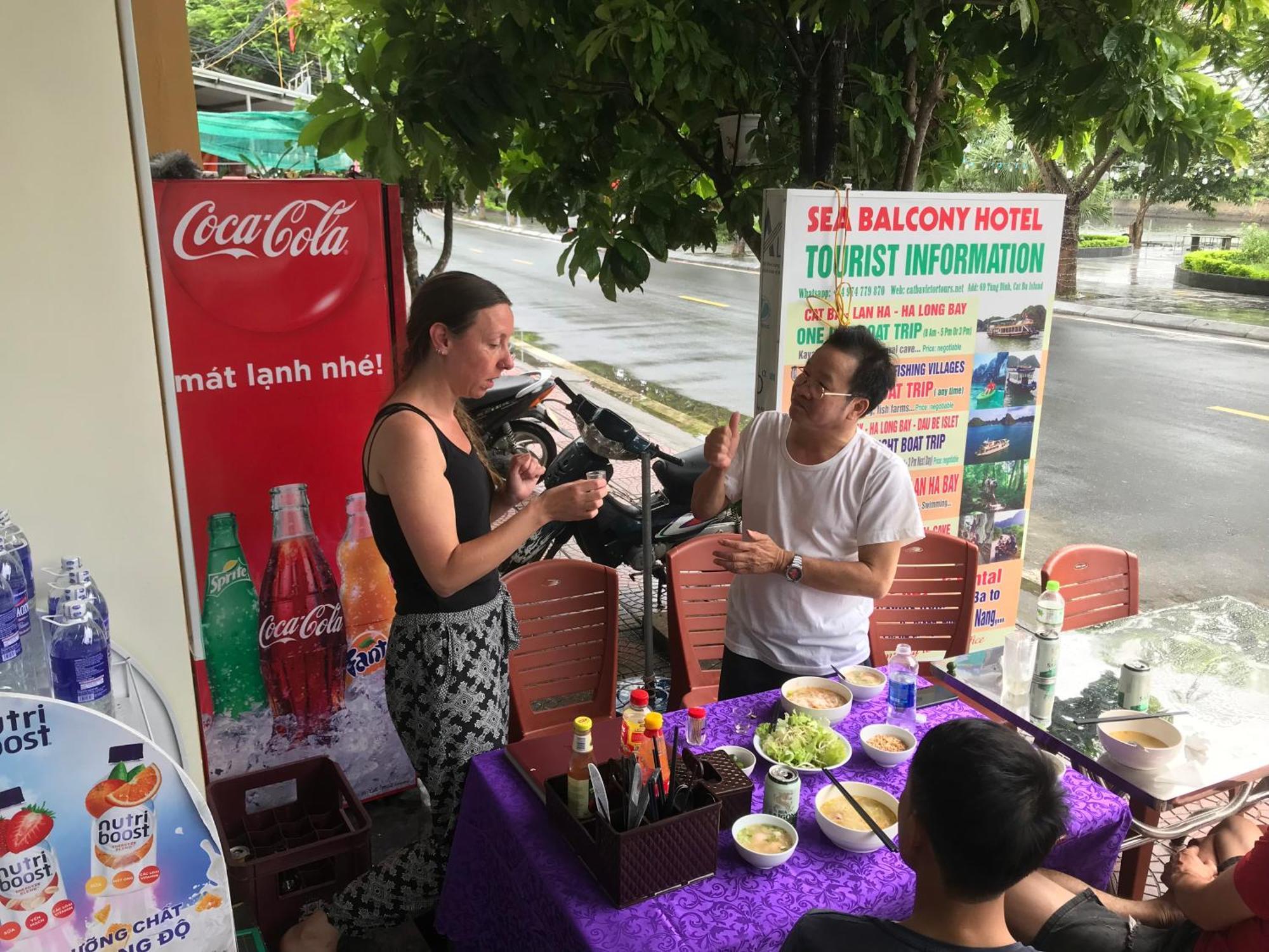 Sea Balcony Hotel Dong Khe Sau 外观 照片